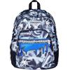 Seven Zaino Scuola Dual Detach, Grigio Azzurro, Doppio Scomparto da 32 L, Con Tasca PC, Tasca Borraccia, Tasca Con Organizer e Scomparto Staccabile, Scuola Media e Superiore, Zaino Ragazzo