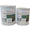 Generico PRIMER PER LEGNO CEMENTO METALLI VETRORESINA | RESINA EPOSSIDICA KG. 1 CATALIZZATORE INCLUSO