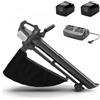 Alpina AV 20 Li Kit - Soffiatore aspiratore a batteria - 2 batterie da 20V 4Ah