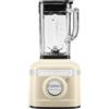 KitchenAid Blender K400 - Vasca in vetro da 1,4 L - Frullatore elettrico per smoothie - Robot da cucina multifunzione - 1200 W - 3 programmi preimpostati e 5 velocità - Crema