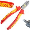 C.K RedLine 2025 Edition VDE CombiCutter 1, taglierina laterale tedesca per cavi elettrici da 160 mm, con cesoia a vite, predisposta per cordino, tronchesi per elettricisti, elettricisti, CK Tools