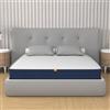 miasuite i sogni italiani Materasso Memory Alla Francese 140x190 Alto 18 cm - Anallergico, Antibatterico, Antiacaro, Traspirante - Ortopedico, Dispositivo Medico, 100% Made in Italy | Mila