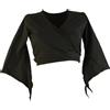 GURU SHOP Guru-Shop, Elfi, Top Goa-chic MA, Nero, Sintetico, Dimensione Indumenti:S / M (36), Top, T-shirt, Camicie
