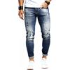 Leif Nelson Jeans da Uomo Pantaloni Jean LN-9960 Blu W29/L30