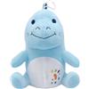KedidO Bambola di Dinosauro, Peluche di Dinosauro Carino, Peluche di Dinosauro Morbido, Bambola Kawaii, Peluche di Dinosauro, Decorazione Della Stanza dei Bambini, Regalo di Compleanno Per Bambini (Blu,20CM)