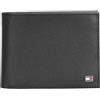 Tommy Hilfiger Uomo Portafoglio Eton con Scomparto Monete, Nero (Black), Taglia Unica