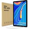 WD&CD 2 Pezzi Pellicola Protettiva Compatibile per DOOGEE U11/U11 PRO 11 inch, Vetro Temperato Alta Definizione Compatibile per DOOGEE U11/U11 PRO 11 inch