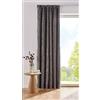 Gardinenbox 2022500 - Tenda termica in ciniglia, 245 x 140 cm, colore: grigio scuro