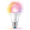 WiZ Lampadina Goccia Smart LED WiFi, Luce Bianca o Colorata RGB Dimmerabile, Smerigliata, E27, equivalente a 60W, Tecnologia SpaceSense, Controllo Vocale (Alexa, Apple HomeKit, Google Home)