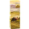 K3T Sacchetti regalo TOSKANA per bottiglie di vino e spumante, confezione da 3 pezzi, dimensioni: bottiglia (altezza x larghezza x profondità) 36 x 12 x 8 cm, art. n. 82280-1