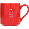 Depesche 0013594-038 - Tazza con manico n. 38, 300 ml, in porcellana, parzialmente con pellicola dorata e stampa interna
