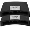 Anakel Home Maniglia di ricambio per coperchio compatibile con pentola a pressione Duromatic Inox, modelli prodotti dal 2006 | Bachelite, Nero, 2 unità