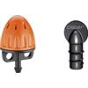 Claber 7806085 Accessori Rainjet Goccia 10 Aspersori 360 & 7806040 Accessori Rainjet Goccia 4 Tappi Fine Tubo