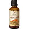 AROMATIKA trust the power of nature Olio di Semi di Carota Carrier 50ml - Daucus Carota - Spremuti a Freddo per la Cura della Pelle e del Corpo - Bellezza e Nutrizione per Capelli e Unghie