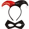 Maschera Fidelio Nero WIDMANN MILANO – Maschera Unisex Per Carnevale, Halloween E Feste In Maschera, 50% Poliestere 50% Polietilene