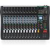 XTUGA Audio Mixer DJ 12 Tracce Bluetooth MP3 Equalizzatore 3 Bande Interfaccia USB/Audio Alimentazione Phantom 48V (CT120)