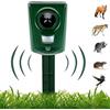 YOPOTIKA Repellente per Gatti, Ultrasuoni Batteria Repeller Dissuasore per Gatti, Giardino,Cani,Topi,Volpi, Impermeabile Ultrasound Repellente con Sensore di Movimento per Animali