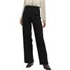 Vero Moda Vmbecky HR Pantaloni Larghi da Tirare Eleganti da Uomo, Nero, M Donna
