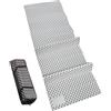 campMax Tappetino termico per esterni, spessore 18 mm, a cellule chiuse, pieghevole, ultraleggero, a fisarmonica, per escursioni, 185 x 55 cm