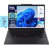 Lenovo ThinkPad T14 Gen 5 AI Business Laptop 14 IPS FHD+ (Intel Core Ultra 7 155U (>i7-13700H), DDR5 da 32 GB, SSD da 1 TB, Copilot, KB retroilluminato, impronte digitali, 2 Thunderbolt 4, webcam