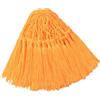 AebDerp 100 Pezzi Nappe Artigianali Setose Fatte a Mano Trim Mini Ciondolo per Segnalibro in Resina Carino Fai da Te, Creazione di Gioielli, Chiave, Orecchino da Ragazza, Portachiavi, Cappello da Laurea