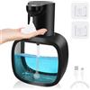 Dispenser Sapone Elettrico Con Sensore - Ricaricabile USB Da 380ml Per Bagno E Cucina - Foto 11