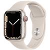 Apple Watch Series 7 (2021) GPS 45 mm - Alluminio Galassia - Cinturino Sport Bianco, excellent
