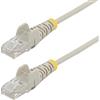 StarTech.com Cavo di Rete Ethernet Snagless CAT6 da 1m, Grigio