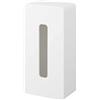 Yamazaki 5587 TOWER Film Hook Tissue Case, white, ABS Resin/Polycarbonate/Pet/Polyurethane, 26.2 x 13.2 x 8.3 cm