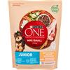 Purina One Cane Junior Y Crocchette per Piccolo Cucciolo, Ricco in Pollo e con del Riso, 800g