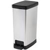 TONTARELLI PATTUMIERA ELITE 35LT SILVER