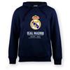 Real Madrid Sudadera con Capucha Hoodie Nº 26 Felpa con Cappuccio, Blu, XL/XXL Unisex-Adulto