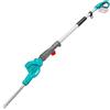TOTAL Tagliasiepi telescopico a batteria, Batteria 20V a lunga durata, Leggero, comodo da usare Testa girevole e barra estensibile, Taglio preciso Lame da 460 mm, Grande portata 2,4 m