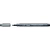 Pentel Pointliner Calligraphy S20P-C30A, penna fineliner con punta calligrafica rivestita in metallo, colore nero, impermeabile e resistente alla luce, 3,0 mm