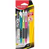 Maped Matita Automatica Long Life 0.5 Mm Colori Assortiti Blister X3