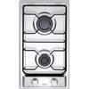 De'Longhi Piano Cottura a Gas I23D 2 Fuochi 30 cm Da Incasso Acciaio Inossidabile