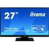 iiyama ProLite T2754MSC-B1AG Monitor PC 68,6 cm (27") 1920 x 1080 Pixel Full HD LED Touch screen Multi utente Nero [T2754MSC-B1AG]