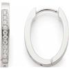 JEWELS BY LEONARDO Leonardo 32025292 - Orecchini a cerchio da donna, in acciaio INOX, 0.2, Acciaio inossidabile, Nessuna pietra preziosa