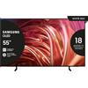 Samsung Smart TV 55 Pollici 4K Ultra HD Display OLED Sistema Tizen DVBT2/C/S2 Classe G Wi-Fi Dolby Atmos colore Nero - QE55S85DAEXZT
