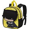KARACTERMANIA DC Comics Batman Bobblehead-Zaino Pocket, Giallo, 22 x 28 cm, Capacità 6 L
