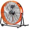 VEVOR Ventilatore a Tamburo, Ventilatore per Officina Industriale ad Alta Velocità 609 mm, 3 Velocità 8700 CFM, Inclinazione Regolabile a 360°, Timer 0-2H, Ventilatore per Magazzino Officina Fabbrica