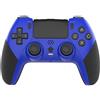 Generic Controller di gioco wireless per PS4/PC/Android/iOS, Gamepad Bluetooth con Turbo, doppia vibrazione, movimento a 6 assi, programmazione macro, lunga durata della batteria, compatibile con giochi PS4