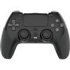 Generic Controller di gioco wireless per PS4/PC/Android/iOS, Gamepad Bluetooth con Turbo, doppia vibrazione, movimento a 6 assi, programmazione macro, lunga durata della batteria, compatibile con giochi PS4