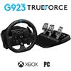 Logitech G G923 Racing Wheel and Pedals for Xbox X|S, Xbox One and PC Nero USB S
