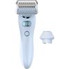 Generic Epilatore e rasoio 2 in 1 da donna senza fili, indolore per viso e corpo, IPX7, impermeabile, ricaricabile e portatile, colore blu
