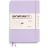 LEUCHTTURM1917 370689 Agenda settimanale Composition (B5) 2025, viola, inglese