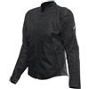 Dainese - Avro 5 Tex Jacket Wmn, Giacca Moto in Tessuto, con Protezioni, Woman, Nero/Nero/Nero, 42