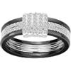 Ceranity 1 - Anello in Argento Sterling 925, zirconi, Taglia 50 - 1 - 12/0075 N, Argento, 50 (15.9), Colore: Silberfarben, cod. 1-12/0075-N-50