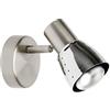 BRILLIANT lamp lava wall spot iron/chrome | 1x R50, E14, 40W, adatto per lampade a riflettore (non incluse) | Scala da A ++ a E | Testa orientabile