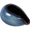 HOLIDYOYO Brocca per salsiera in ceramica in porcellana, per latta, per condimenti per insalata, brodo di pepe nero, blu, 100 ml